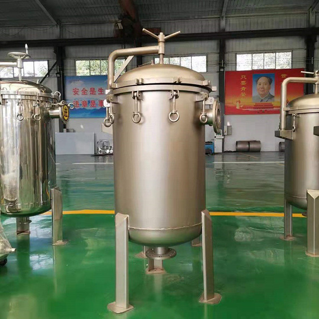 2" 4" sanitary stainless bag filter housing Sugar Industry Height 1572mm