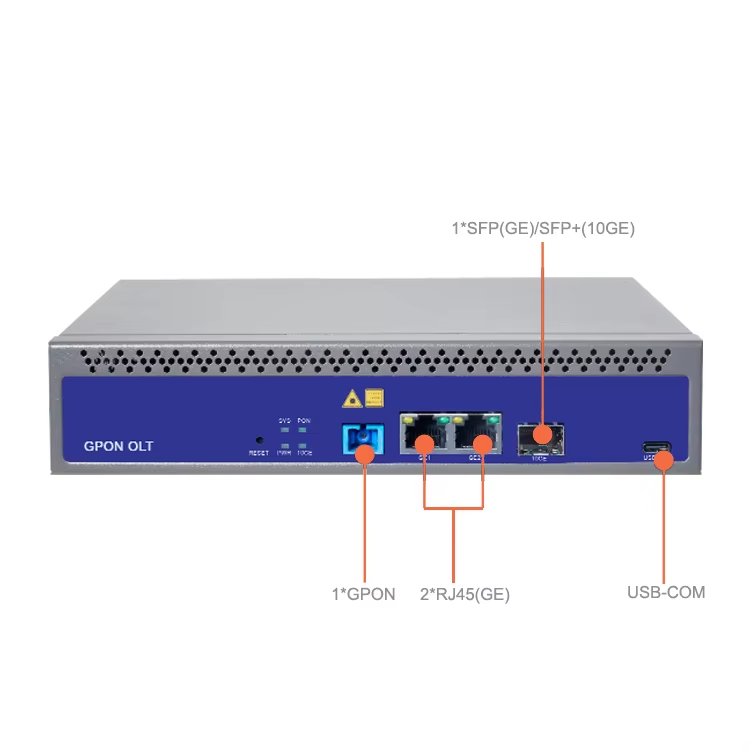 Original Vsol V1600GS Support 128 ONU 10GE PON Mini OLT 1 Port VSOL OLT GPON OLT