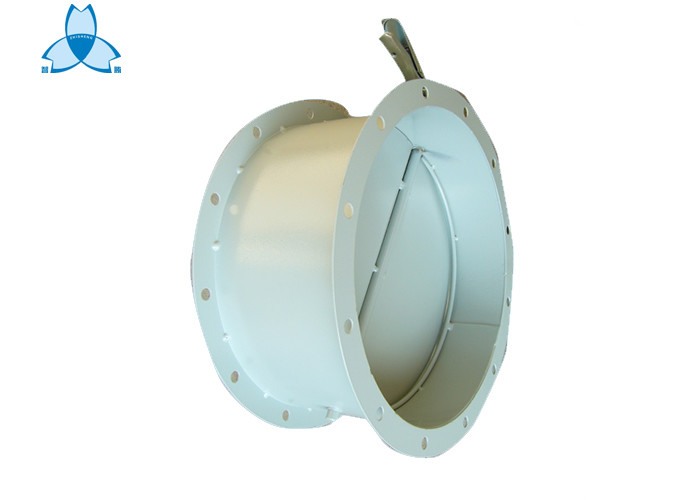 GL Sheet Volume Control Damper For Duct , Outside Round Duct Damper