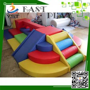 Buy cheap Multi Color Kids Soft Foam Blocks PVC Software Material Easy Assembly product