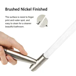 Portable Hand Held Shower Shattaf Bidet Diaper Sprayer Sustainable Modern Design