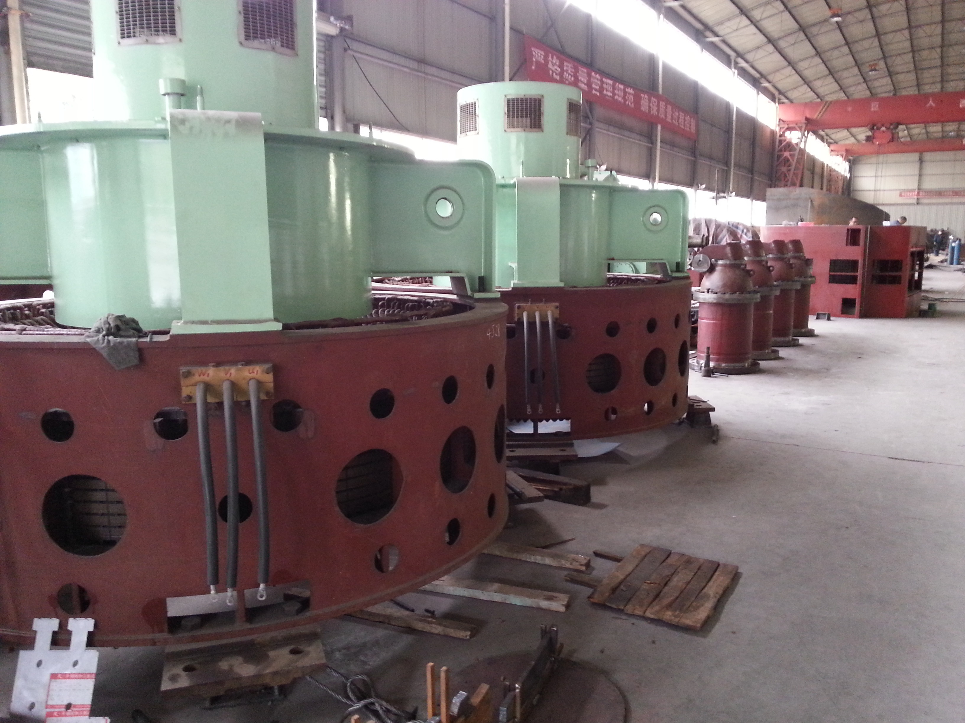 Kaplan Hydro Turbine Permanent Magnet Synchronous Generator 50-60Hz 220-11000V