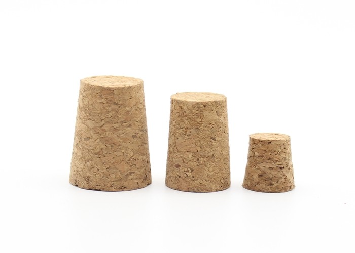 Synthetic Wood Cork For Test Tube, 6-50mm Wine Bottle Corks