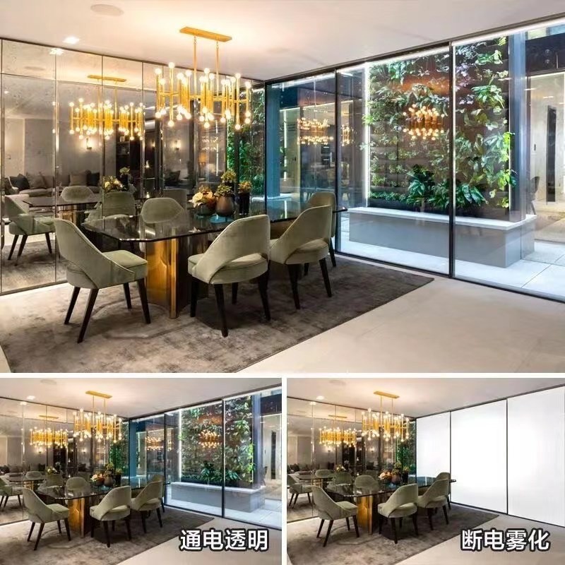 Self Adhesive Pdlc Smart Film Laminated Smart Electric For Smart Glass