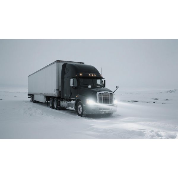Double Panel Stable LED Truck Headlight Energy Saving Highly Efficient