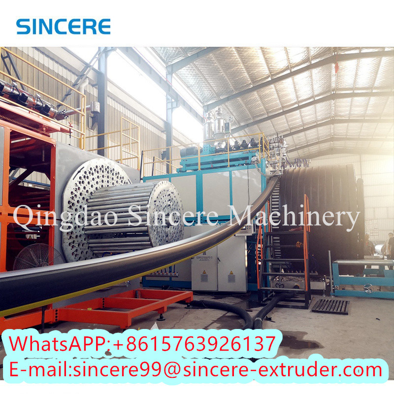 Spiral Winding HDPE PPH Pipe Production Machine Line 200-800 300-1200 600-1500 800-2400 1000-3500 1200-4000 1600-4200mm