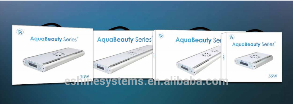 eshine systems AquaBeauty 70W led professional lighting marine reef full spectrum aquariym