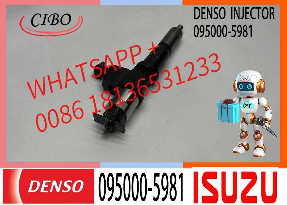 Neutral And New Common Rail Fuel Injector 095000-5981 8-97603099-1 For HI-ON 6WF1 6UZ1 Engine 0950005981 8976030991
