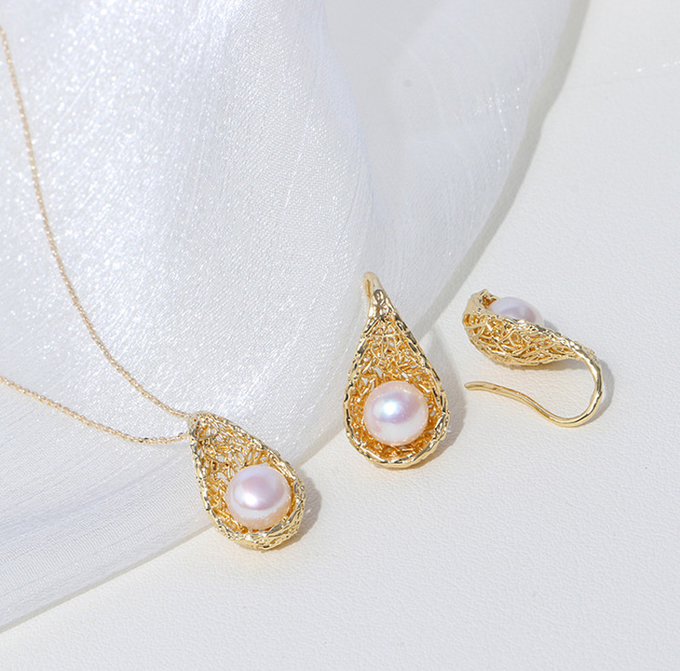 Natural Pearl Necklaces Freshwater Pearl Jewelry Necklace For Women Pearl Choker Necklace Pearl Jewelry Engagement Gift
