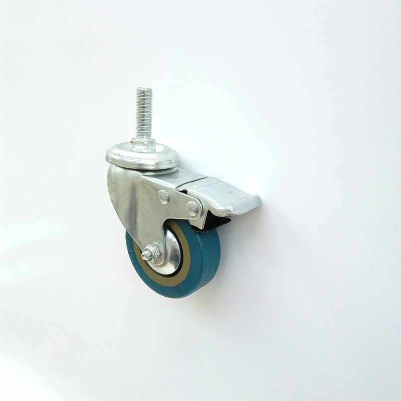 PU Polyurethane 100mm Heavy Duty Castor Wheels 4" OEM