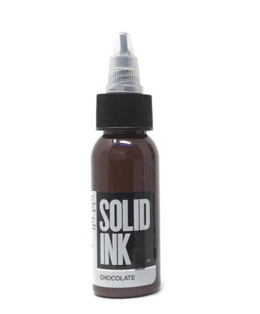 Natural Looking Permanent Makeup Pigment Solid Ink Tattoo Ink Vegan Chocolate 30ML