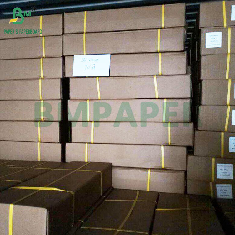 24lb 36lb HP Coated Matte Wide Format Bond Paper Roll For Posters 42" x 150'