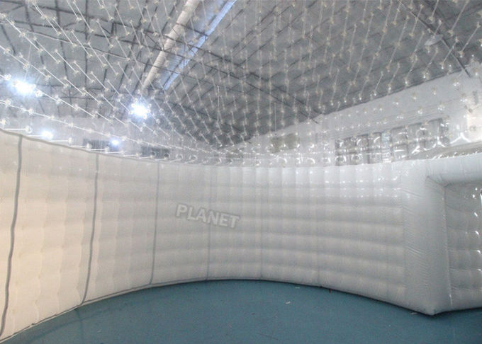 3.8m Height Plato Inflatable Igloo Marquee For Trade Show
