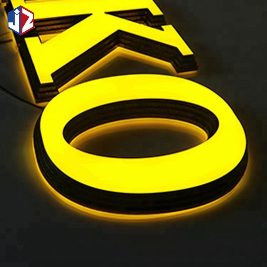 Advertising 12V LED Acrylic Signage Energy Saving uniform luminescence