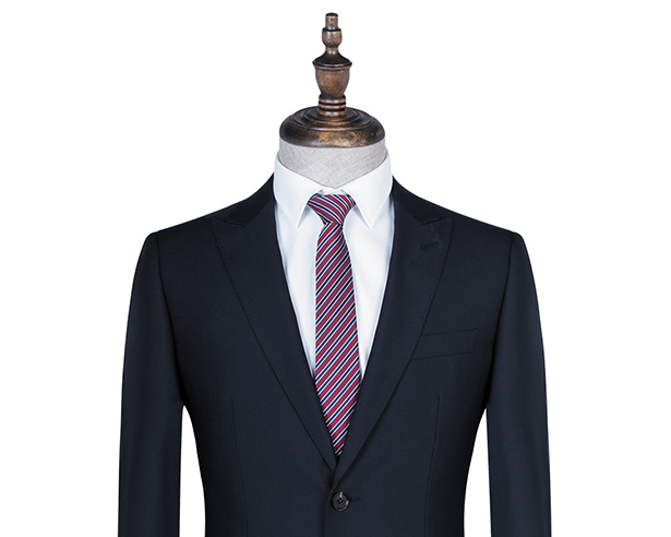 Anti-Shrink Wool And Polyester Men's Coats For Autumn And Winter With Mandarin Collar
