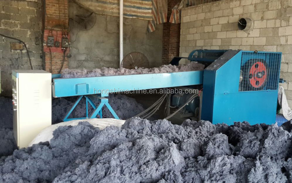 Plastic Or Pp Bag Fabric Shredding Machine , Scrap Cloth Shredder Machine