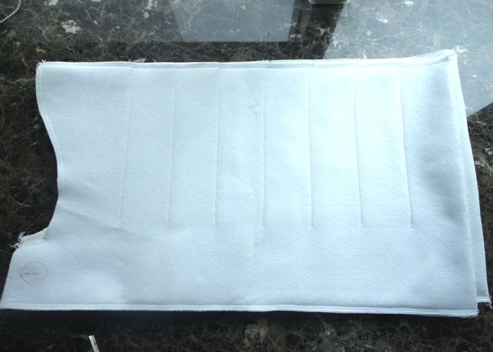 Polyester / Polypropylene Industrial Filter Bag High Temperature Filter Media