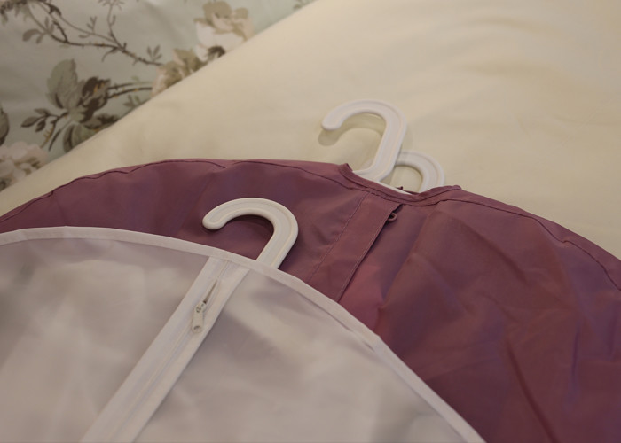 Puting Suit dress covers home storage protect cover travel bagdurable chain customized facility PVEA 60*45cm with chain