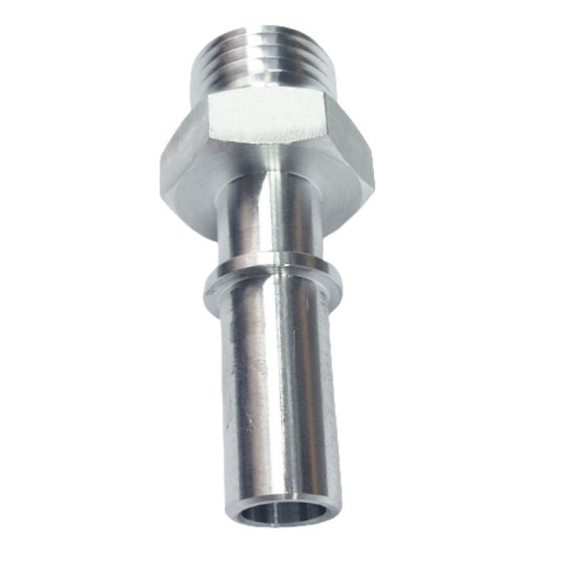Precision CNC Machining Mechanical Shaft Connectors Customized Non Standard