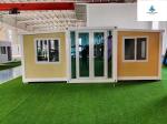 Space Expansion Foldable Expandable Container House With Double Wing Folding