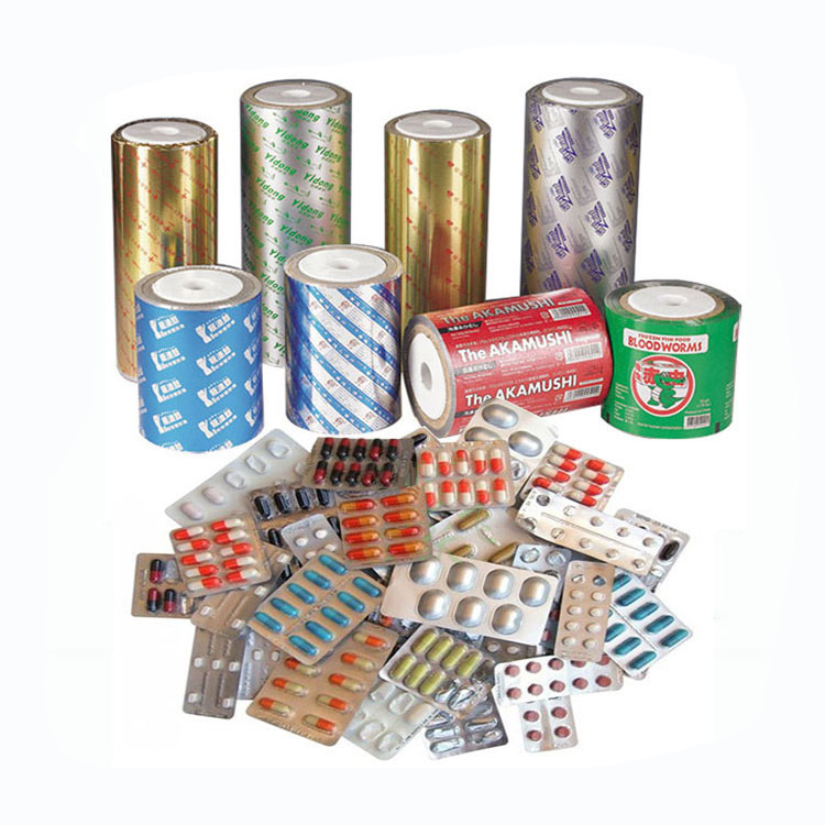 Aluminum Foil Food Packaging Bag Film/plastic Printed Laminated Packing Film Roll For Sauce