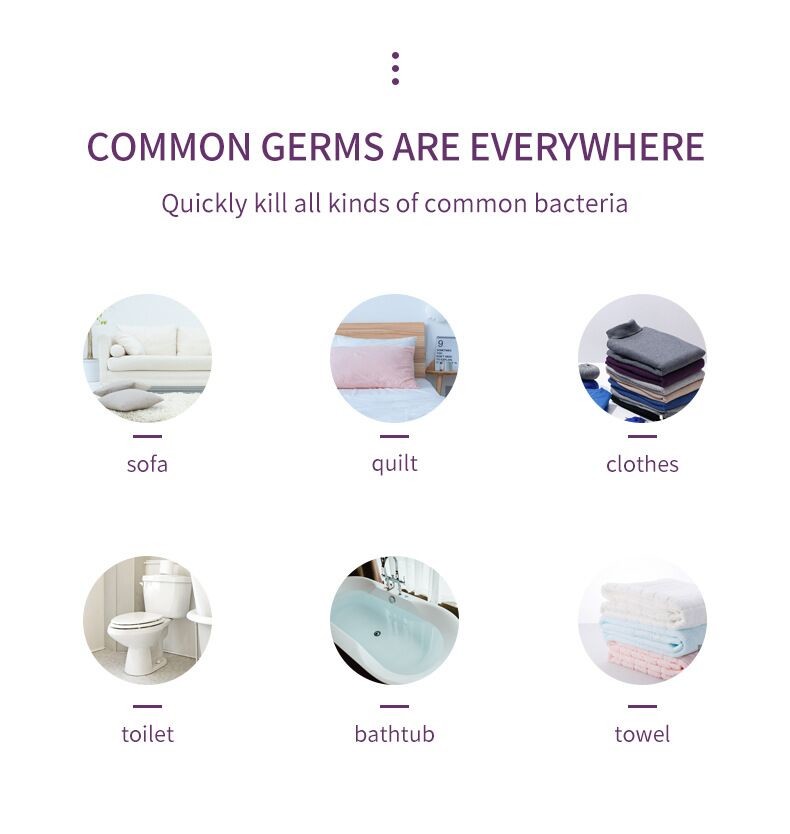2W USB Portable Rechargeable Sterilization Disinfection UV Lamp