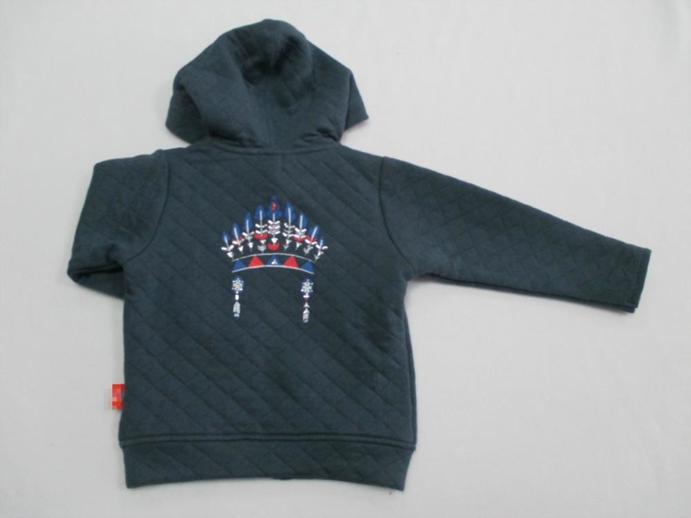Padded Cute Baby Boy Jackets Cotton Quilted Hooded