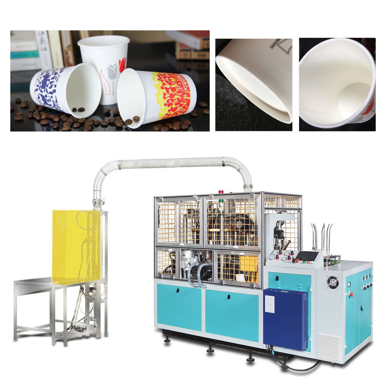automatic paper cup coaster making machine