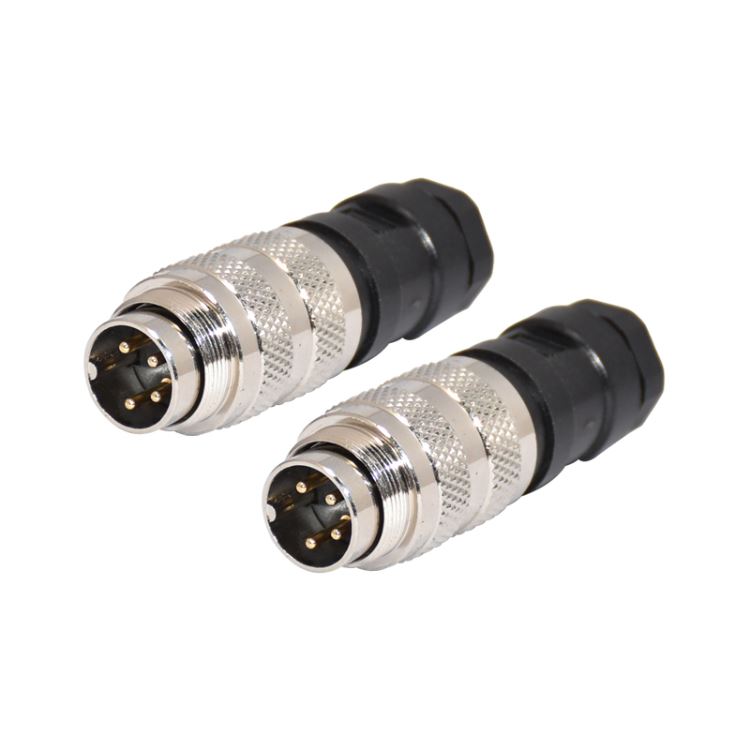 ISO9001 M16 PA66 Waterproof Power Cord Connector 500v Straight Orientation