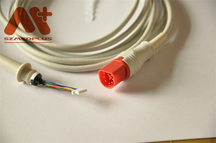 FM50 Fetal Transducer 8 Pin Philips M2736A For FM20 FM30 FM40
