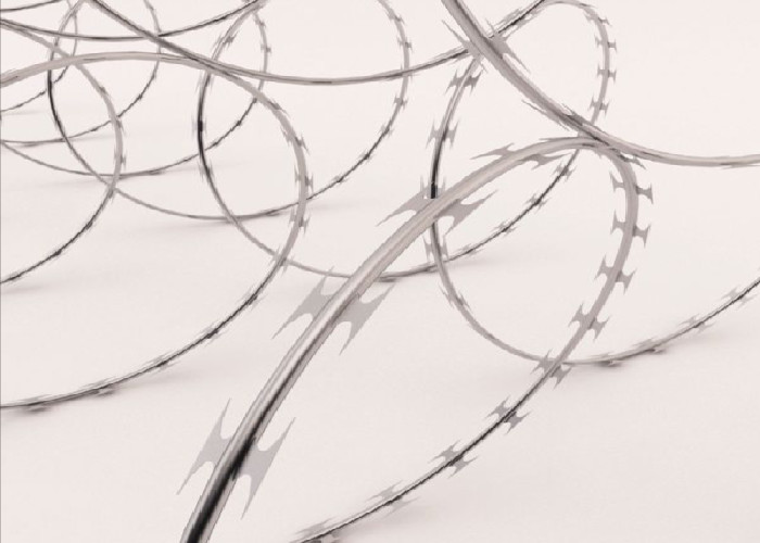 Anti Climb Razor Wire Heavy Duty Construction For Secure Facilities And Public Areas