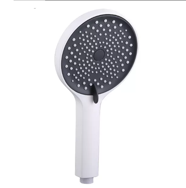 Custom Design Hand Held Shower Head With Shower Holder And Hose In Polished Plastic