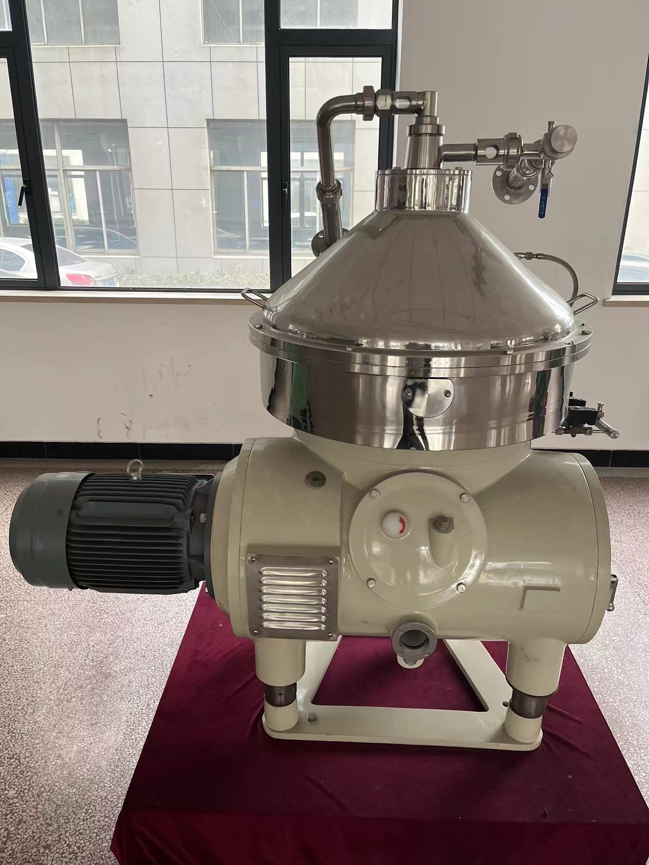 Industrial Disc Centrifugal Separator For Latex Rubber Centrifuge