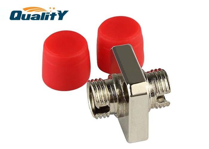 SC FC ST LC MU male / female Fiber Optic Adapters with Zirconia Sleeve