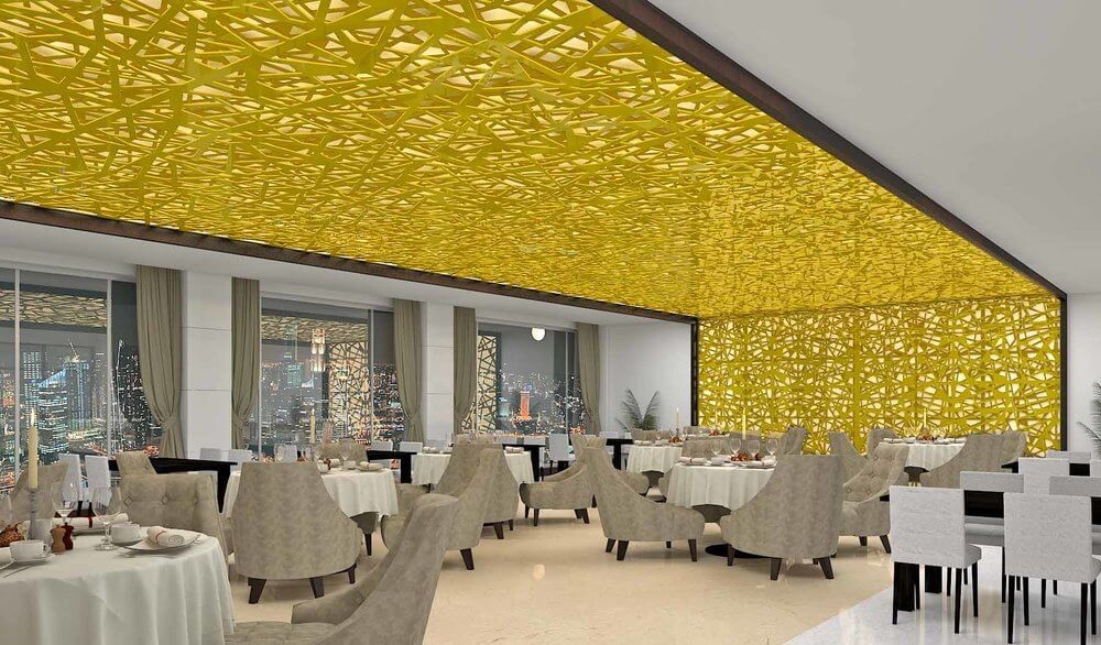Metallic Color Aluminum Room Divider For Facade/Wall Cladding/ Curtain Wall/Ceiling