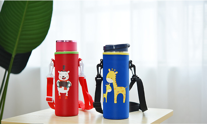 Silk Printing Insulated Neoprene Water Bottle Sleeve