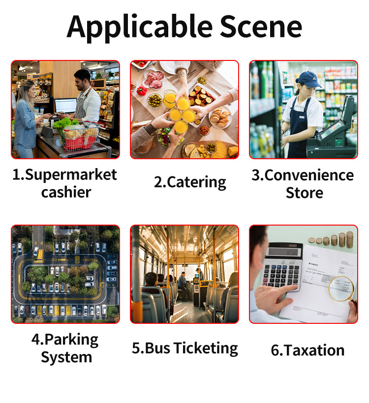 Portable Pos Terminal 3GB RAM 32GB ROM POS Android Terminal For Lottery Application Industrial Requirements