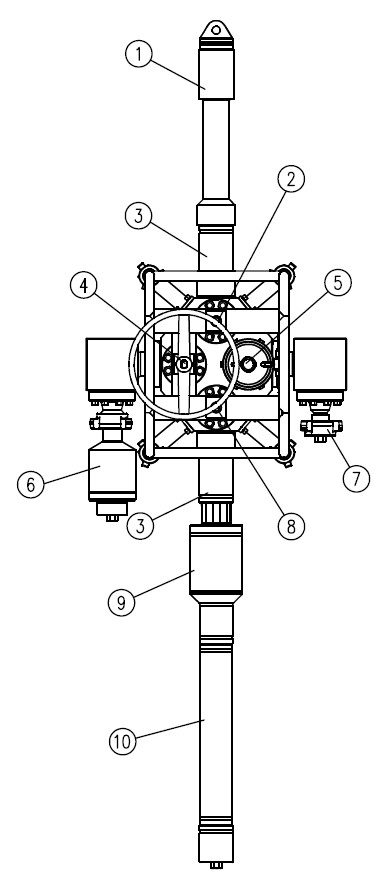 PLS 3 Production Level Oil Well Testing Equipment API 6A Flowhead Surface Test Tree