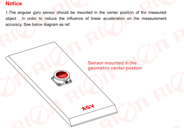 DC AGV MEMS Gyroscope Sensor Anti Vibration