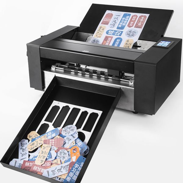 Anycut A3/A4 Sticker Label Cutting Machine with Single-Head Servo High-Speed QR Code Auto-Cut