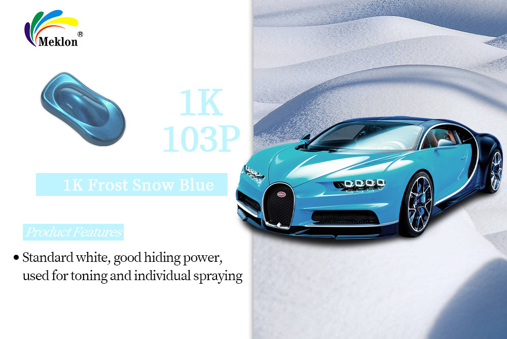 Good Gloss 1K Frost Snow Blue Color Tinters Car Coating Repair Auto Refinish Paint