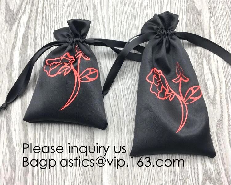 Soft Cotton Flannel Dust Bag With Drawstring/Flap,Natural color, off white color, white color, black color, red, product