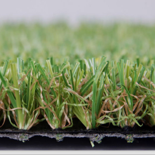 PP+LENO Backing Landscape Artificial Turf With Easy Paving And Installation 25mm Pile Height
