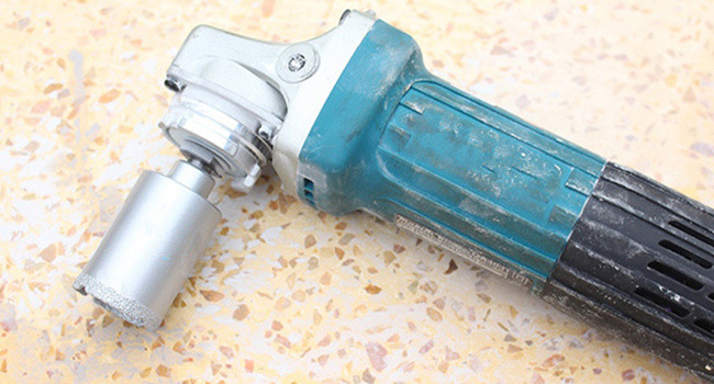 Golden Vacuum Brazed Diamond Core Drill Bits Hole Saw 110mm