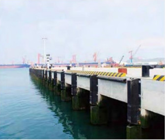Arch Fenders for Impact Energy Conversion and Protection of Vessels and Docks in Port Facilities with High Traffic