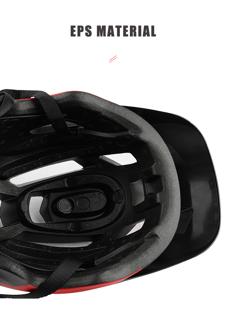 Breathable MTB Mountain Bike Helmet 415g EPS Material 8-15 Air Vents