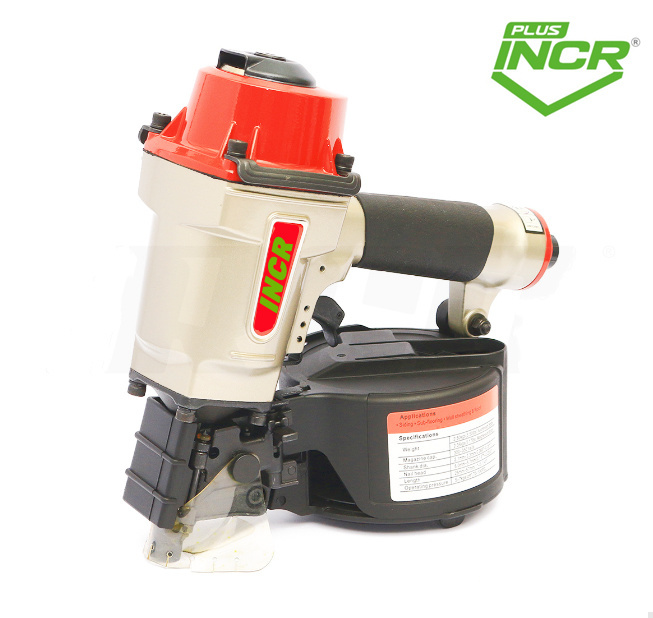 15&deg; Air Coil Nailer Pneumatic Nail Gun for Flat Wire Welded Coil Nail 55mm
