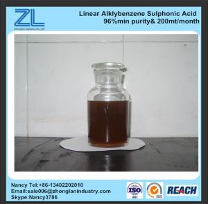 China high quality Linear Alklybenzene Sulphonic Acid on sale