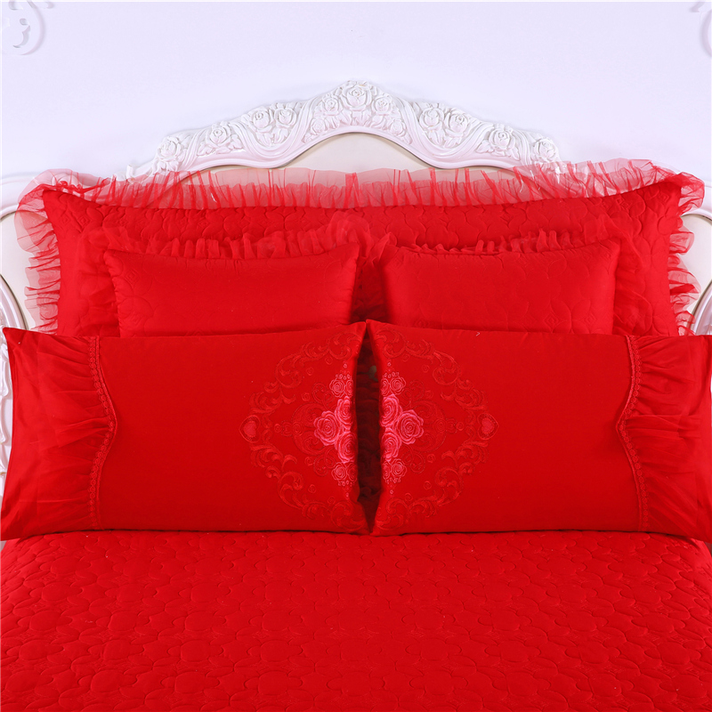 Modern Style 100% Organic Cotton Quilt Home Sheet Sets Comforter Bed Sheet 8 pcs Set Bed Cover PVC Bag