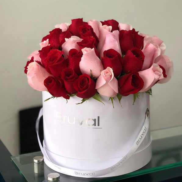 Bio-degradable Round Floral Cylinder Boxes for Environmentally-Friendly Packaging